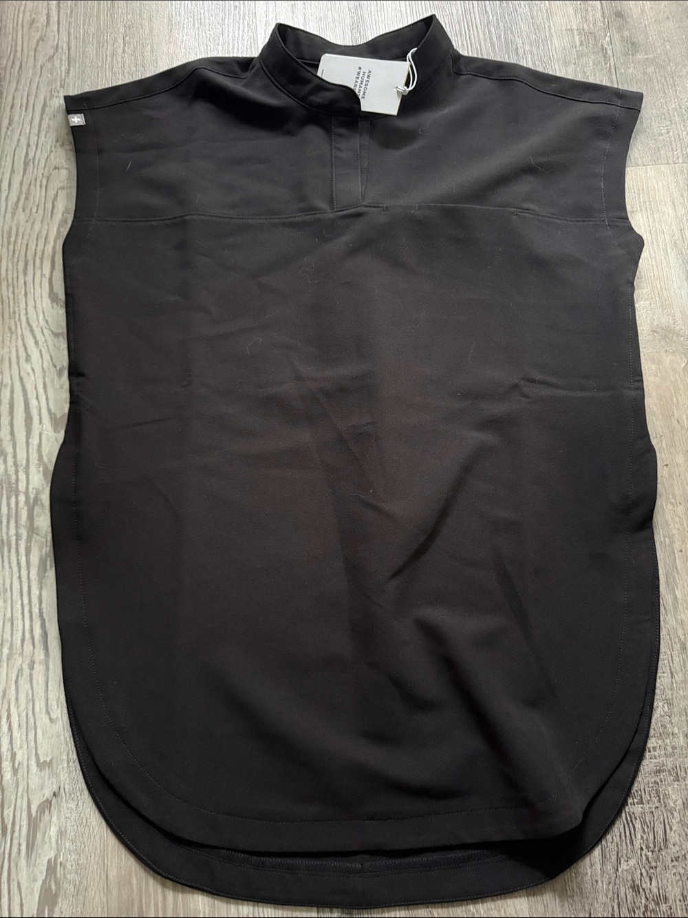 Figs XXS tunic black nwt